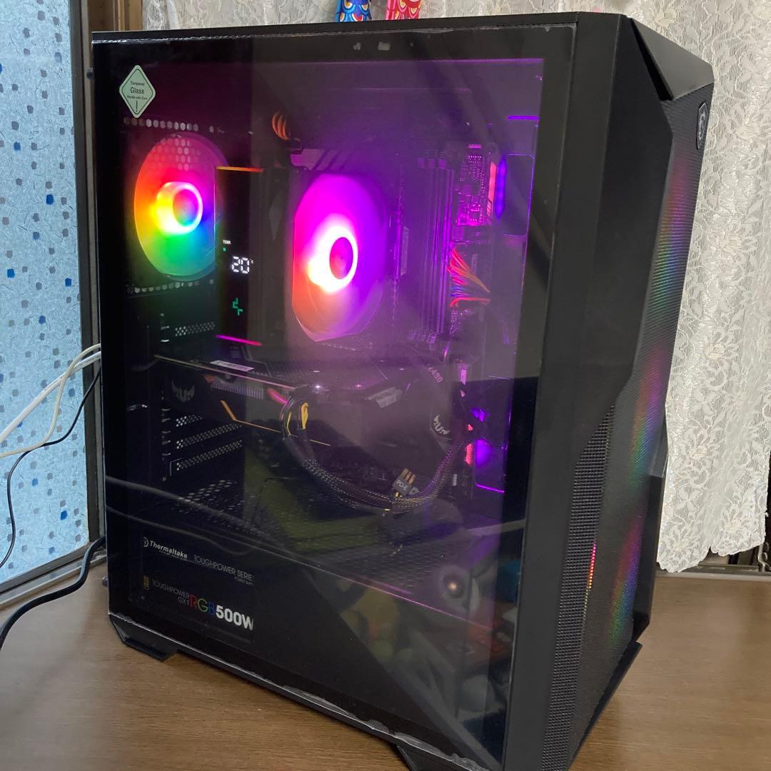 ASUS TUF GAMING Z490-PLUSデスクトップPC（新品ケース）