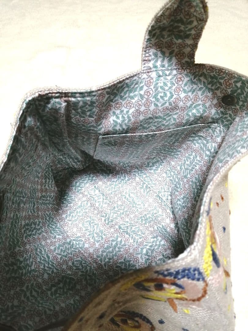 ミナペルホネン　ハンドメイドバッグ　sand rose