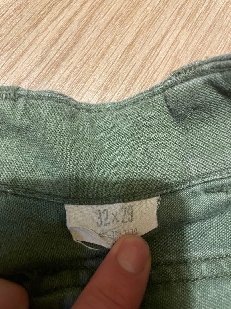 60's US ARMY ベイカーパンツ OG-107 32×29