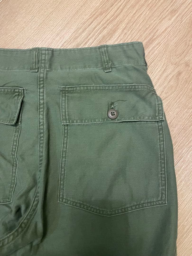 60's US ARMY ベイカーパンツ OG-107 32×29