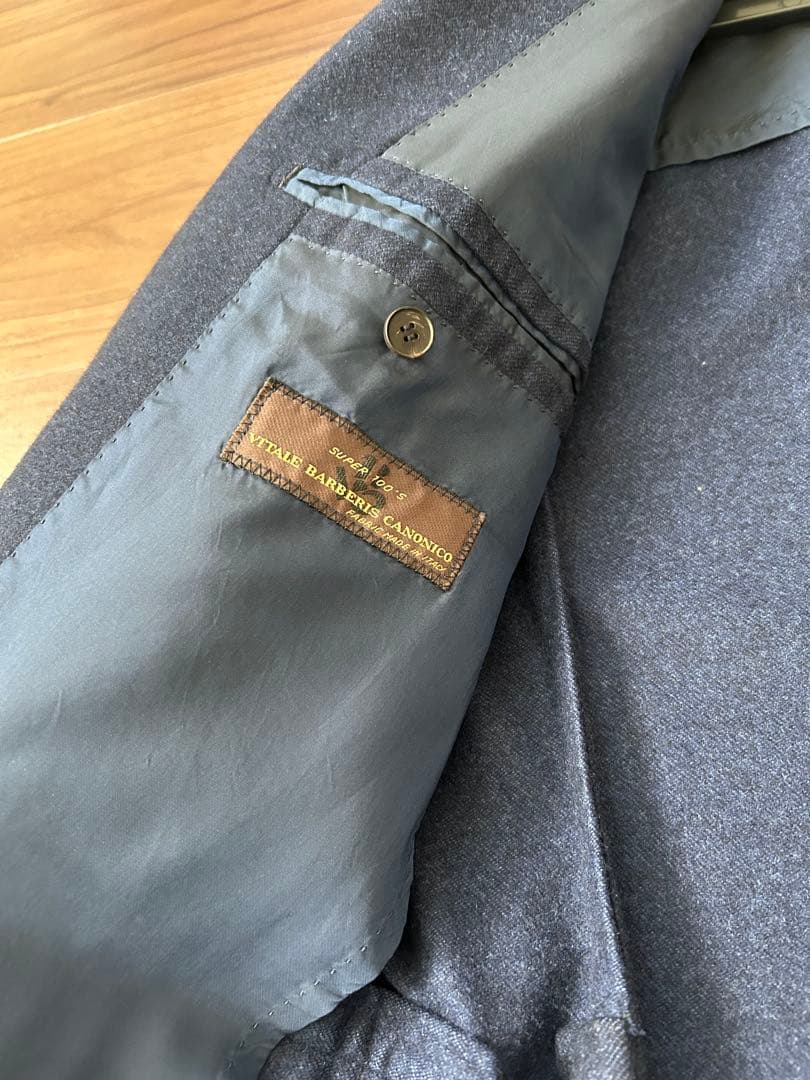 【美品】ユニバーサルランゲージ ジャケット カノニコ フランネル 秋冬