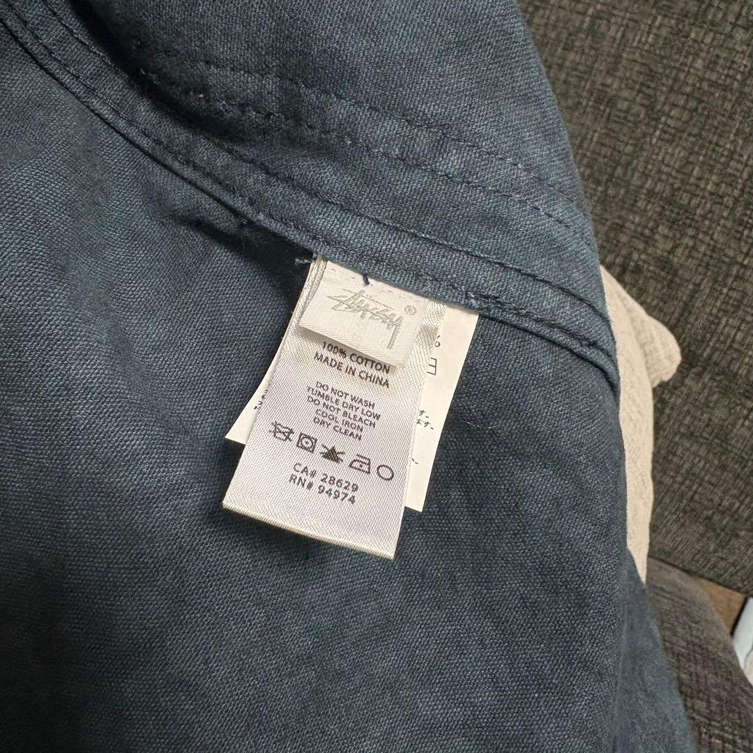 Stussy テーラードジャケット ダークブルー