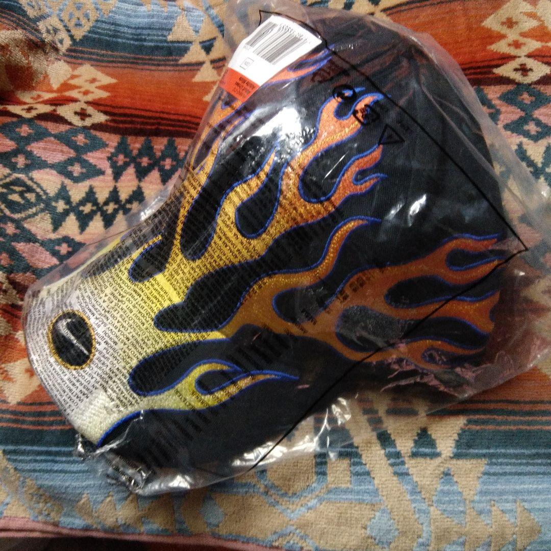 ナイキ ストラクチャード OG フレーム キャップ　NIKE ファイヤー 炎 黒