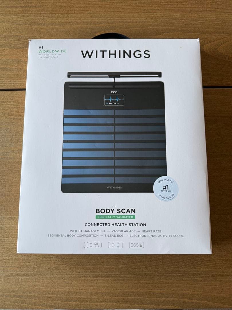 【US版】WITHINGS BODY SCAN 体脂肪計