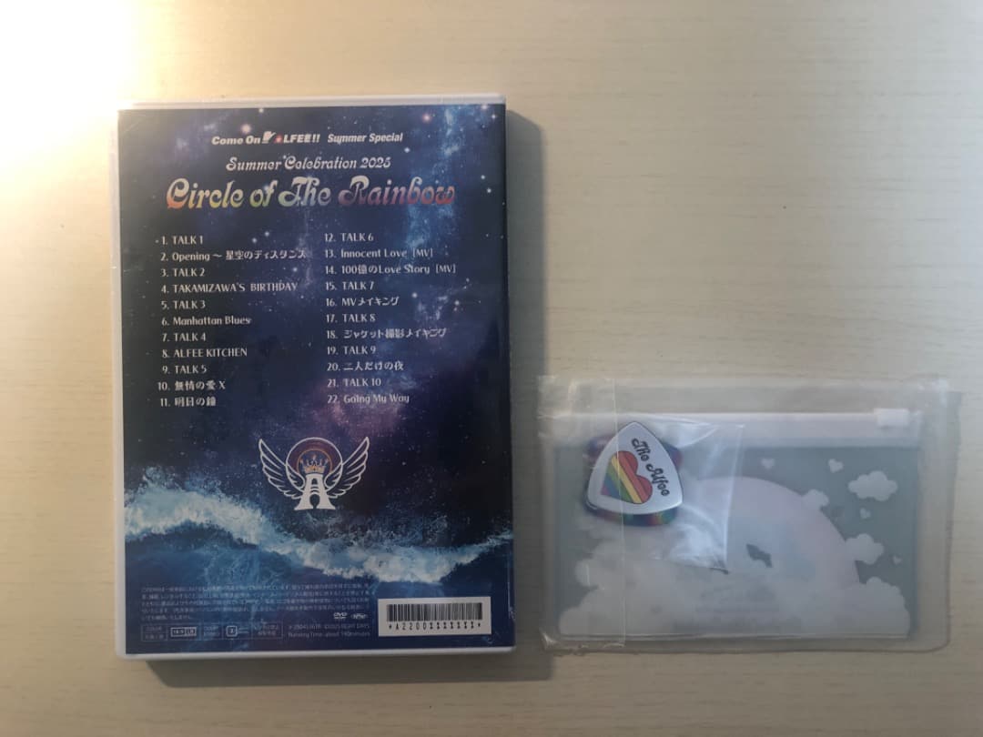 【THE ALFEE】夏イベ2025DVDパンフ&ピックセット