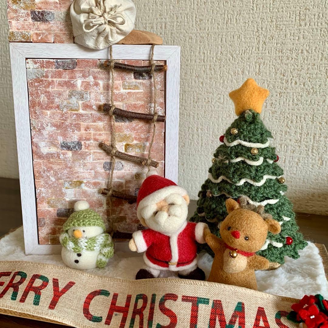 ぷ*子様 羊毛フェルト　クリスマス飾り
