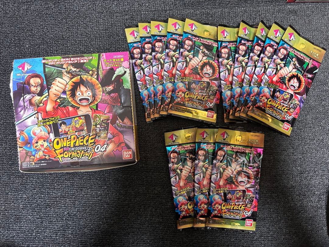 絶版　未開封　ワンピース　ARカードダス　フォーメーション04 13パック