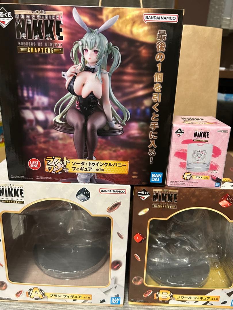 一番くじ 勝利の女神 ニケNIKKE AB賞 ラストワン賞　フィギュア3体セット
