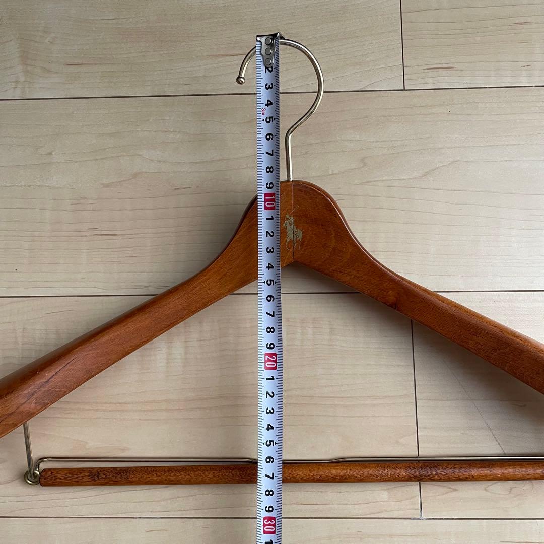 【非売品】ポロラルフローレン　スーツ/ジャケット　木製ハンガー　2本セット
