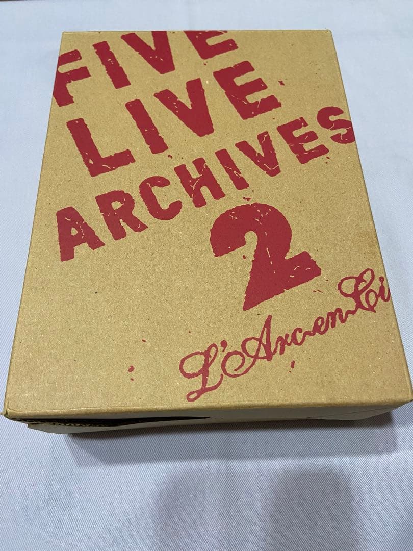 ミュージック L'Arc~en~Ciel FIVE LIVE ARCHIVES 2