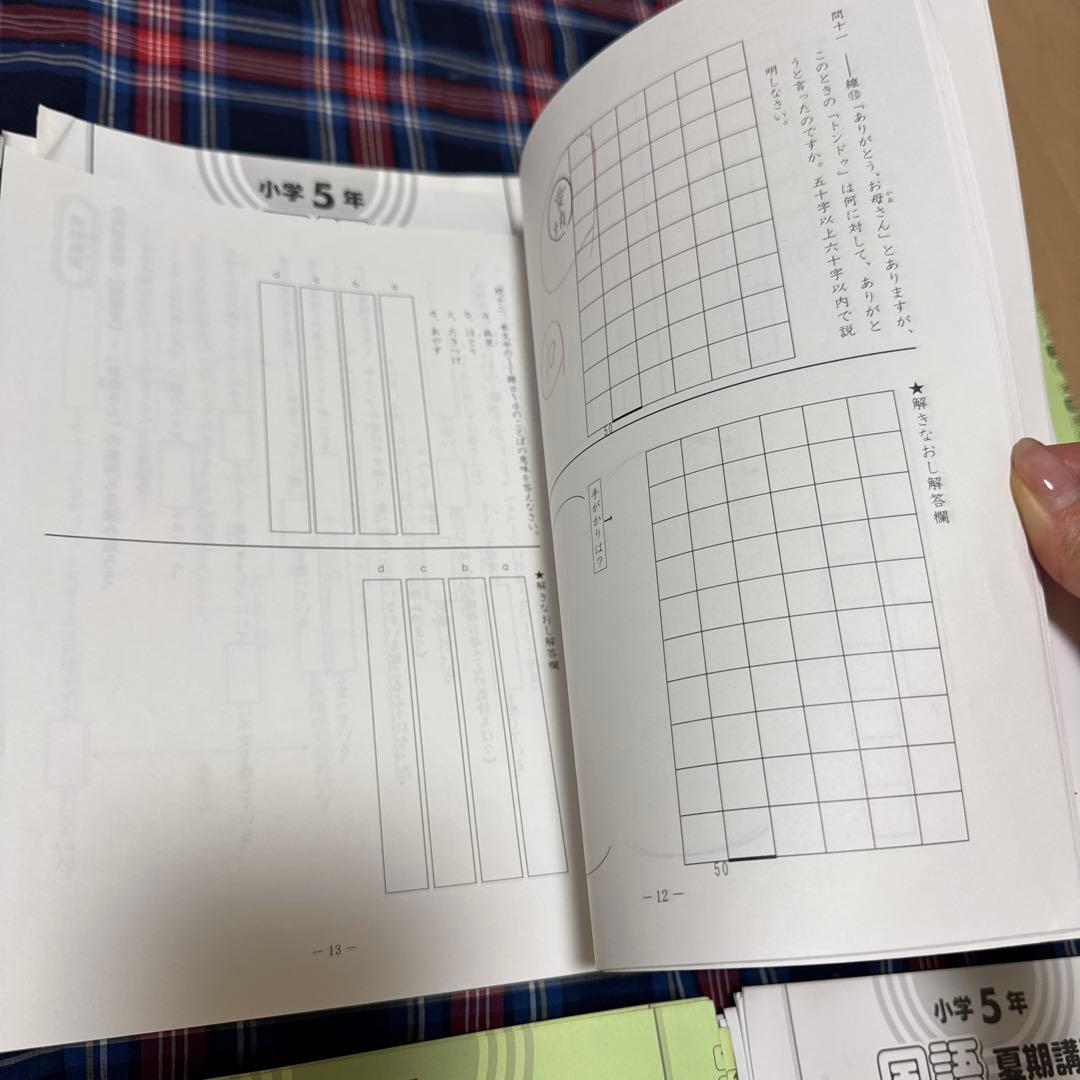 【SAPIX】サピックス 6年 国語テキストセット 小5