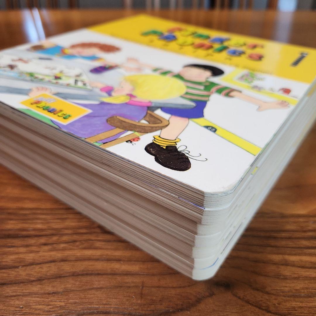 Jolly Phonics Finger Phonics1〜7 絵本　美品7冊