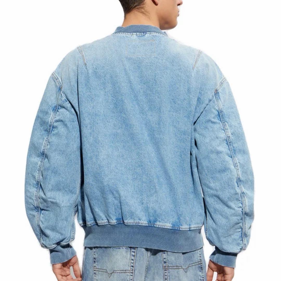 ジャケット・アウター D-Vinz Bomber jacket in clean-wash denim