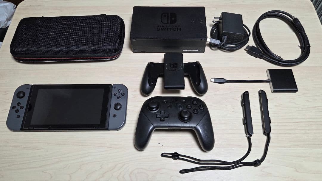 Nintendo Switch プロコン付き ※joycon(左)に難あり