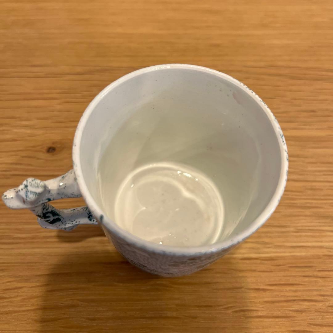 フランスアンティーク クレイユモントロー　すずらん　カップ＆ソーサー