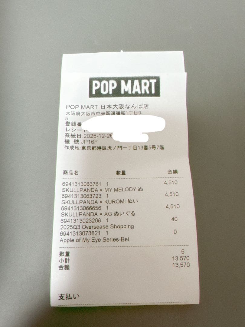 スカルパンダ マイメロディ SKULLPANDA x MY MELODY