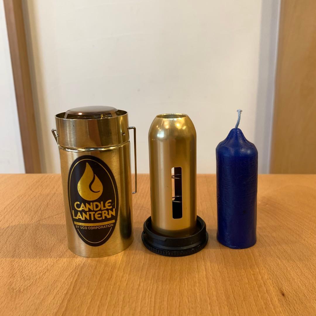 ★希少な旧ロゴ★【真鍮】UCOキャンドルランタン