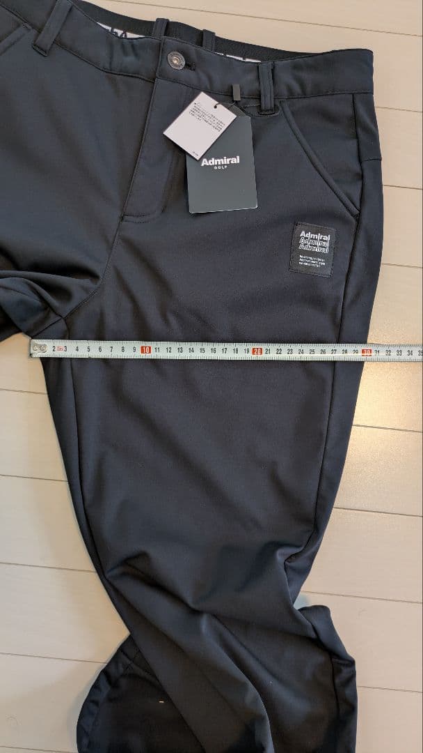 新品タグ付き Admiral ボンディングパンツ 撥水ストレッチ　裏起毛