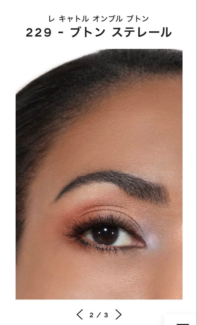 新品未使用・限定品 CHANEL レキャトルオンブルブトン229ブトンステレール