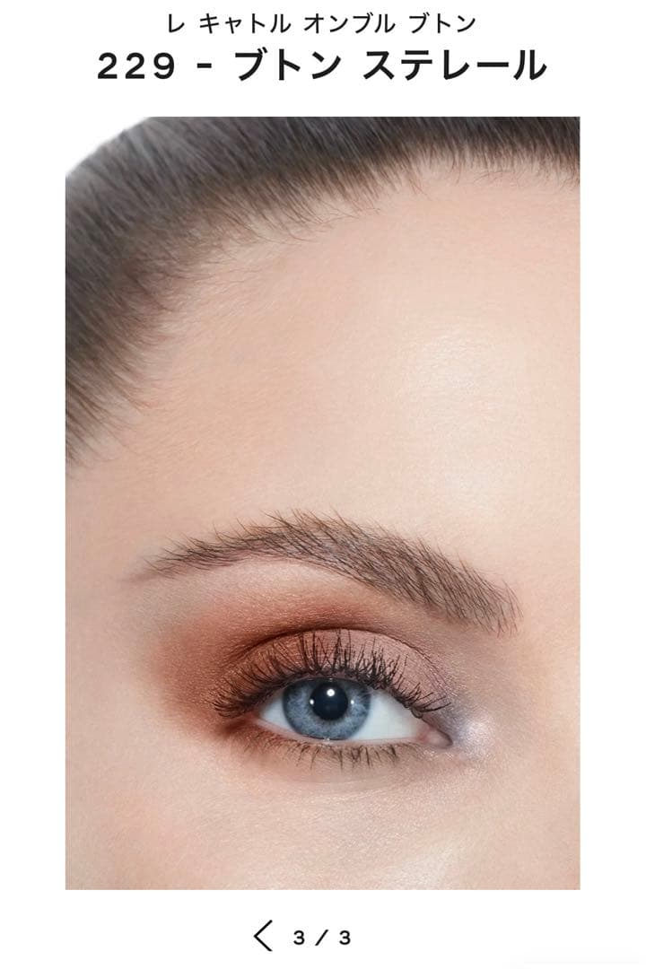 新品未使用・限定品 CHANEL レキャトルオンブルブトン229ブトンステレール