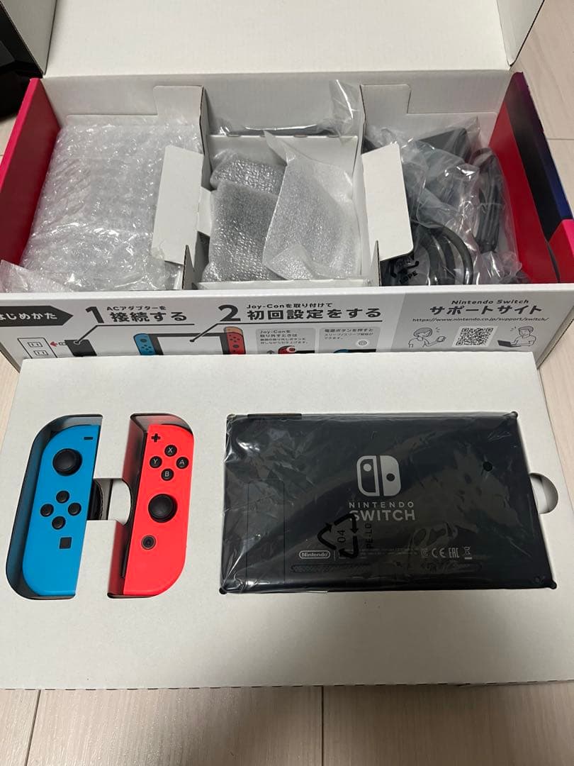 【10月5日迄】Switch 本体 あつ森スマブラ付き　動作確認済