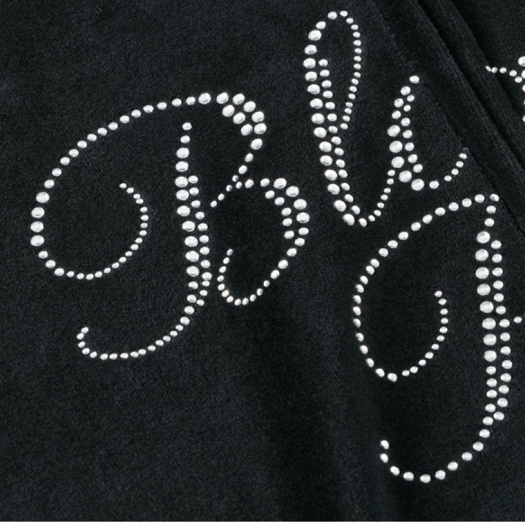 BLACKPINK 会場限定 ベロアジップアップフーディー BLACK