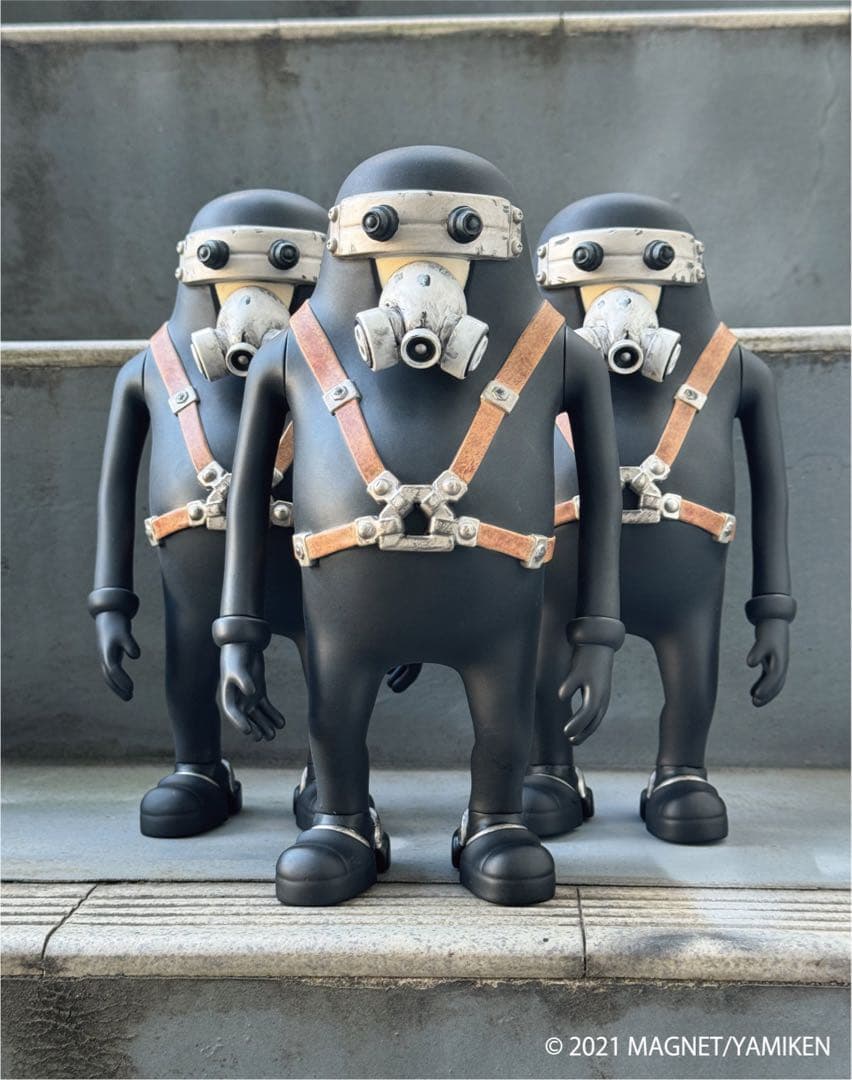 JUNK HEAD 3バカ 1/1ソフビフィギュア