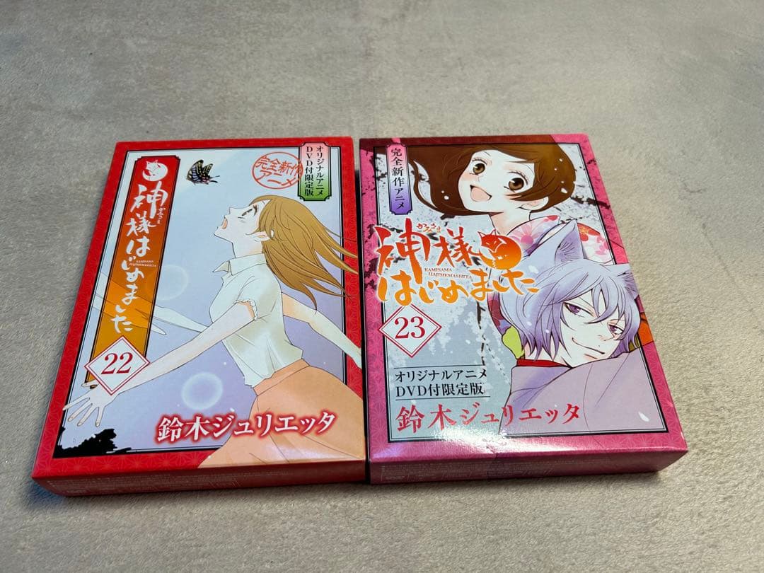 神様はじめました オリジナルアニメDVD付限定版 22と23