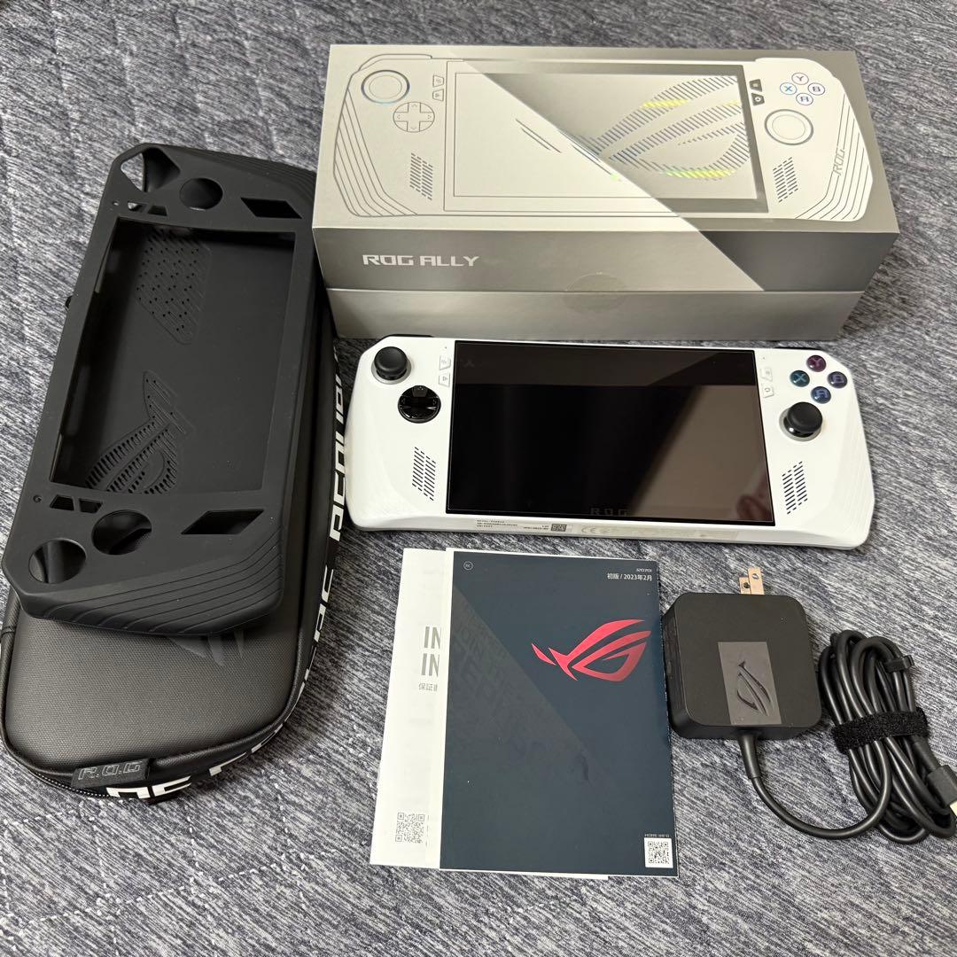 ASUS ROG ALLY 【SDカードスロット修理済】 +カバー、ポーチ