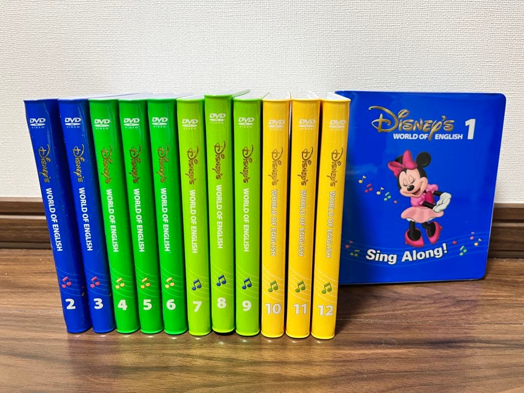 2018年購入　DWE ディズニー英語システム シングアロング　CD DVD 本