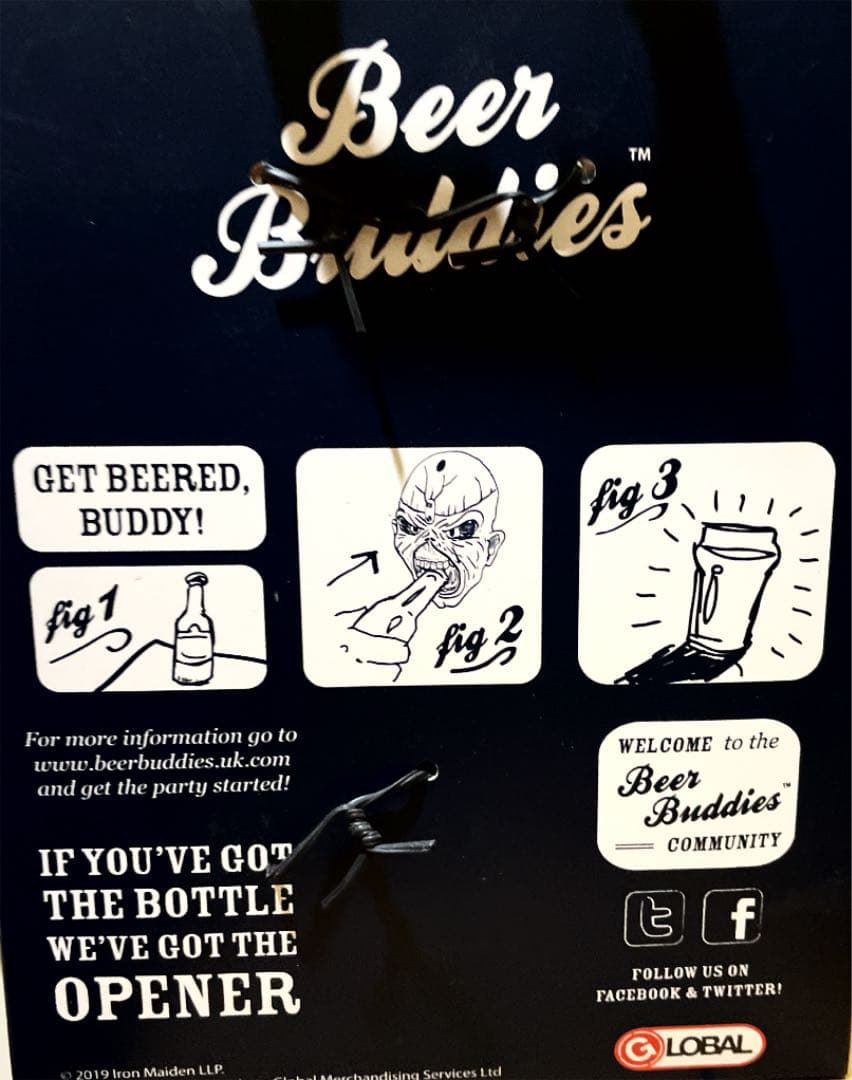 IRON MAIDEN - Eddie Trooper/ ボトルオープナー