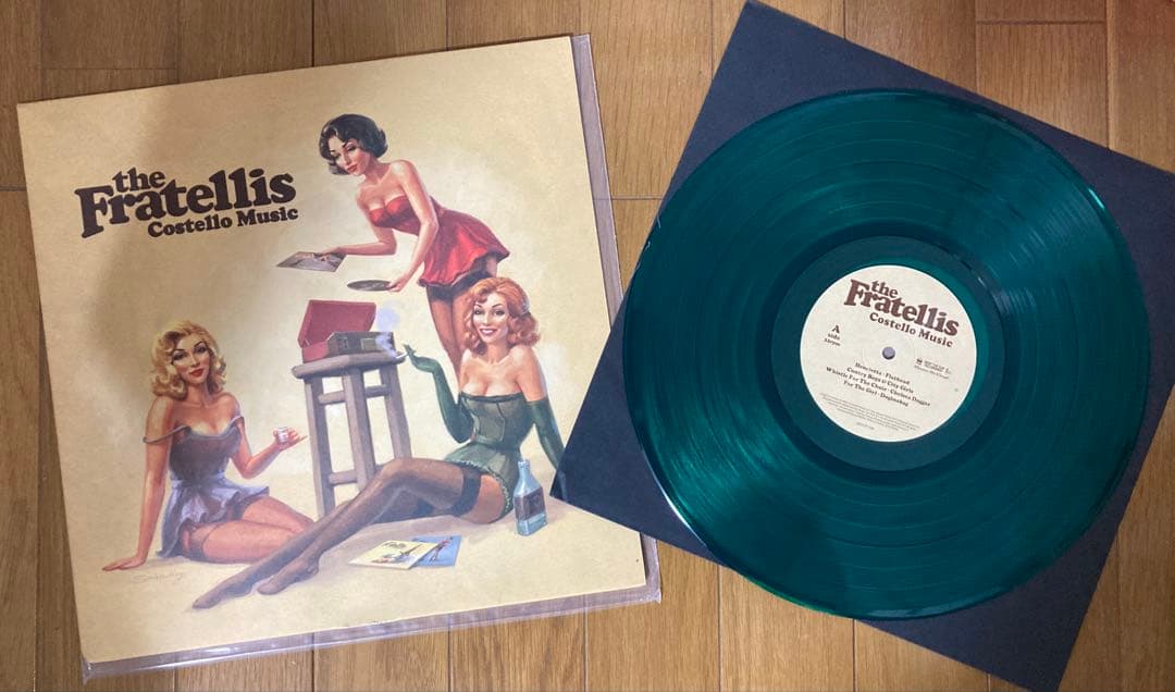 稀少1st高音質グリーンカラー盤フラテリスTheFratellisレコード