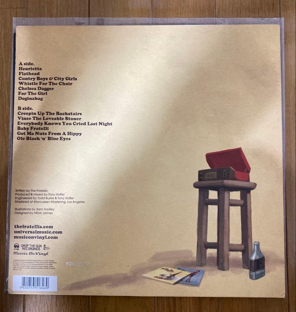 稀少1st高音質グリーンカラー盤フラテリスTheFratellisレコード