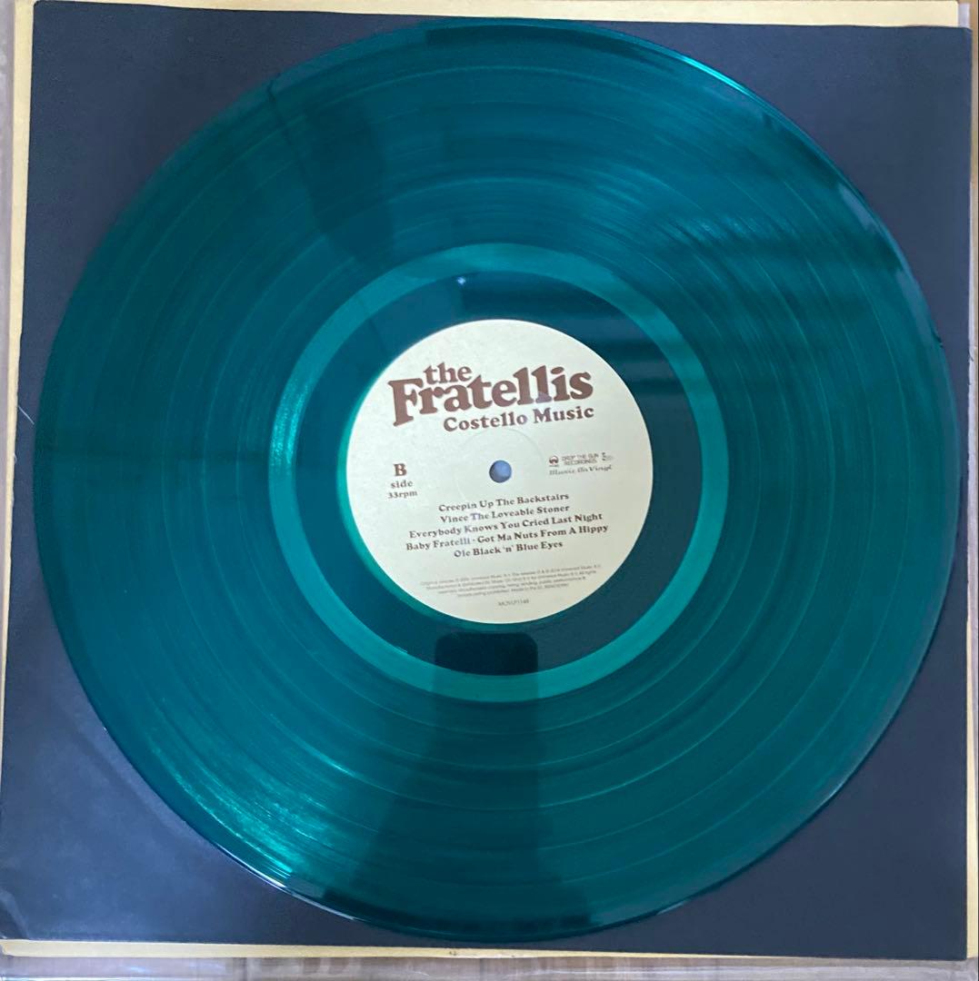 稀少1st高音質グリーンカラー盤フラテリスTheFratellisレコード