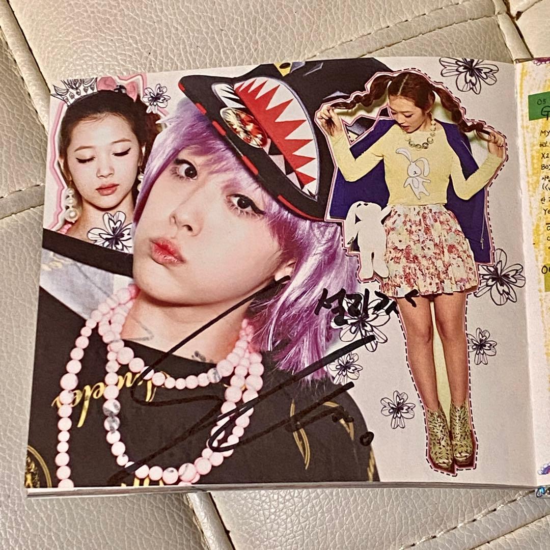 K-POP・アジア F(X) kpop cd super rare hand signed