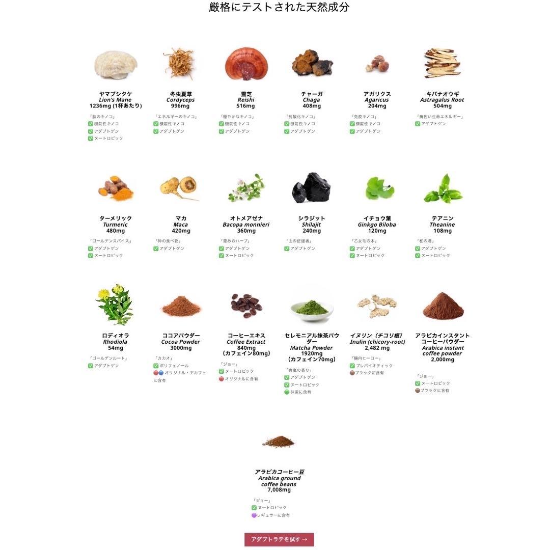 【恵子様フォロー割価格】アダプトラテ ★ コーヒーブラック2袋