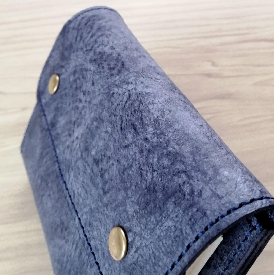 ミニ6 システム手帳 ダークグレー