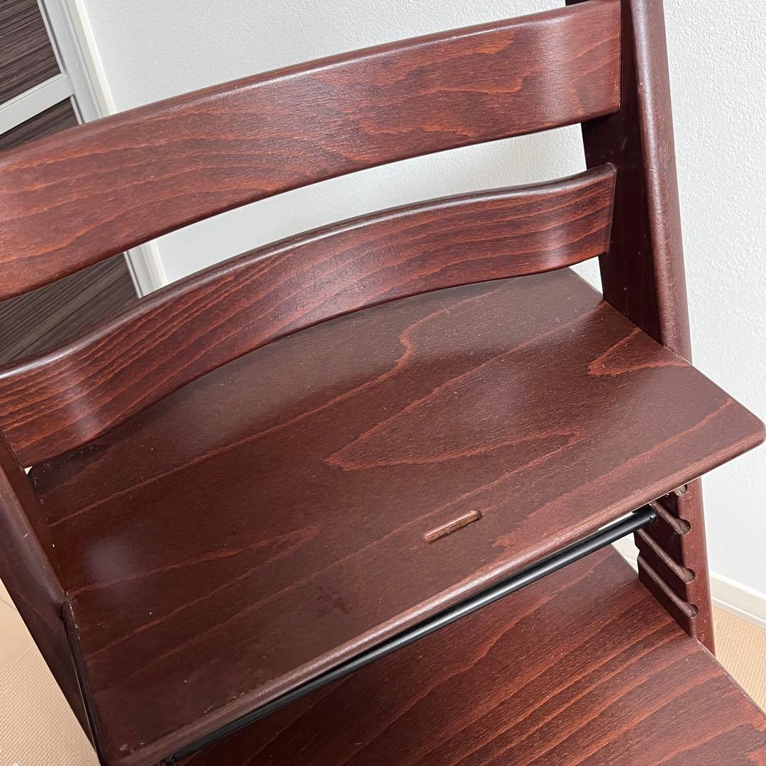 【新型現行品】ストッケ トリップトラップ ウォールナットブラウン　No4
