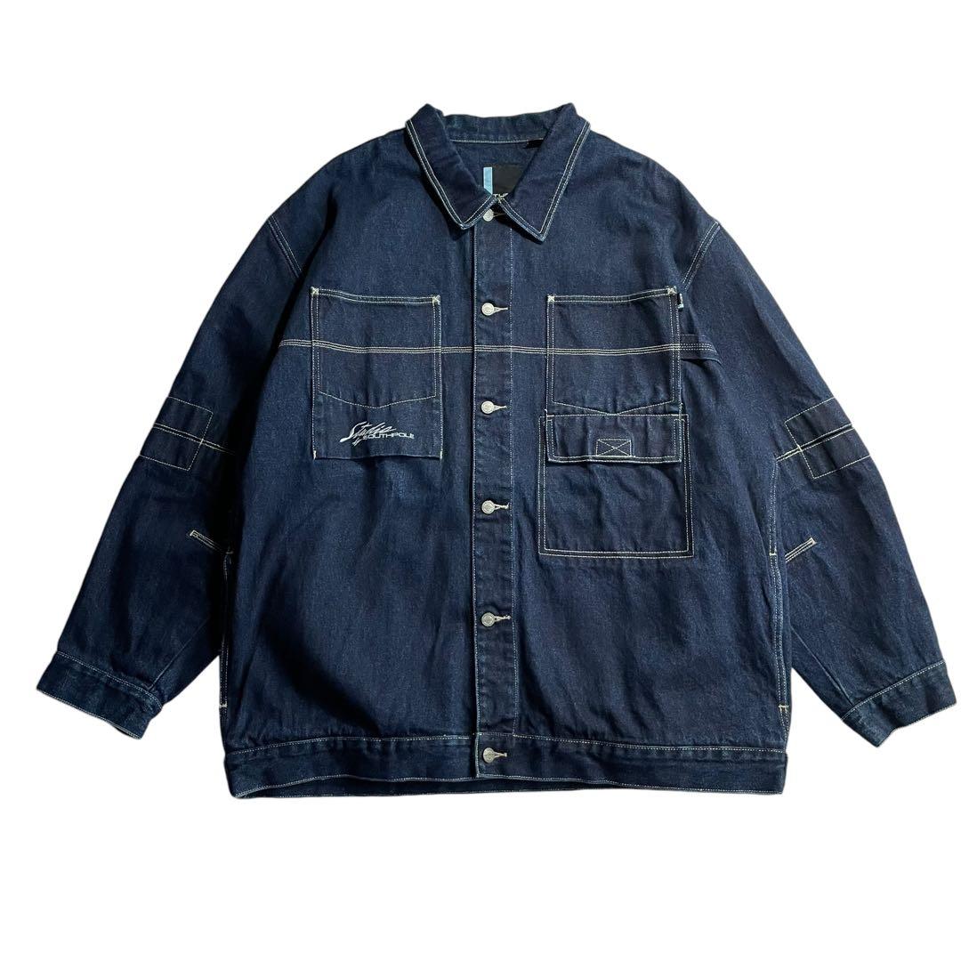 スタジオバイサウスポール デニムジャケット ルーニーテューンズ 90s y2k