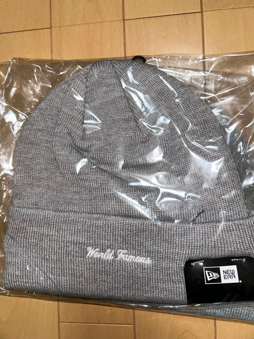 帽子 Supreme box logo beanie grey 24fw