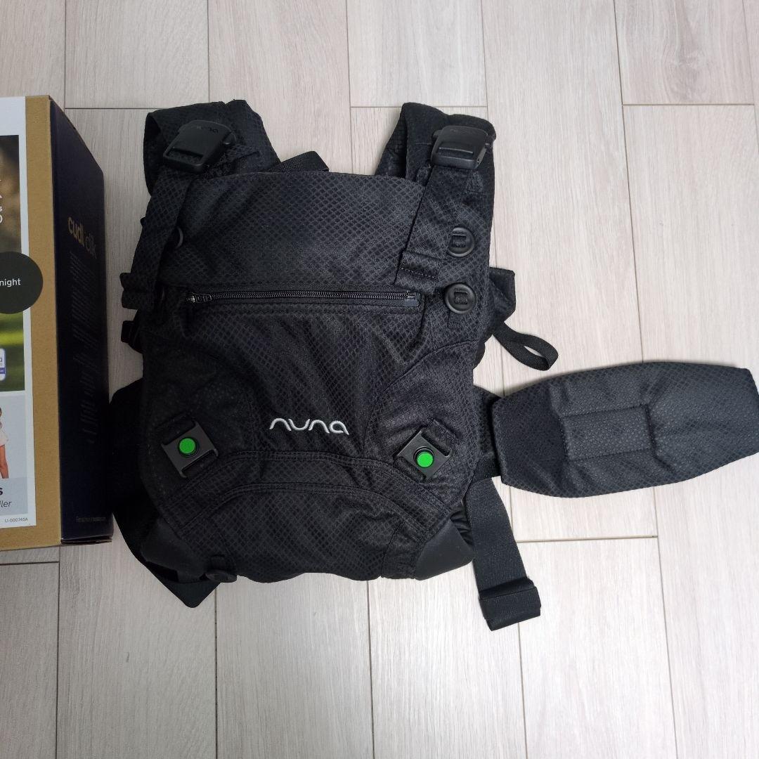NUNA cudl:clik ブラック 抱っこ紐