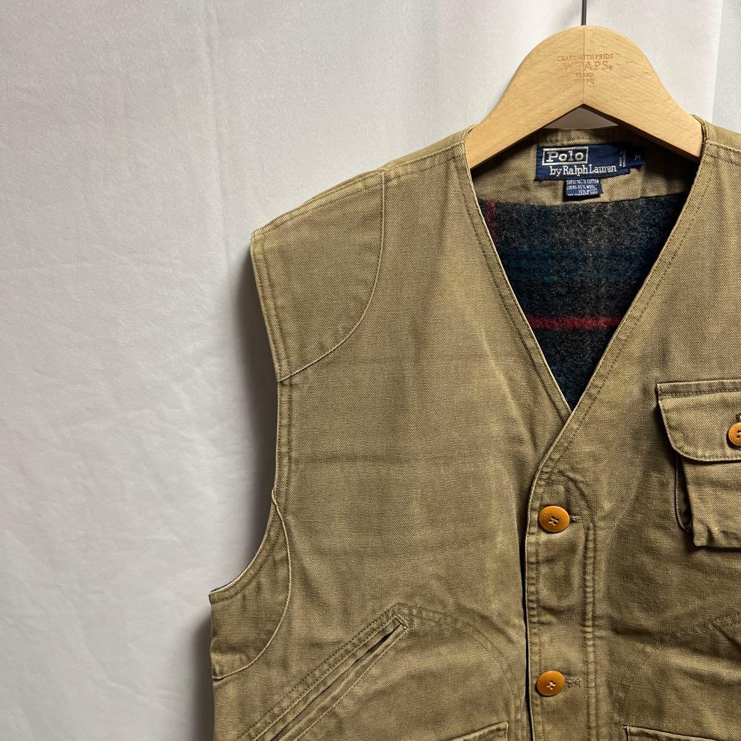 Polo Ralph Lauren コットンダック　ハンティングベスト　M