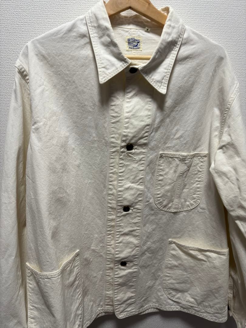 orslow サイズ3 カバーオール 大戦モデル 生成り