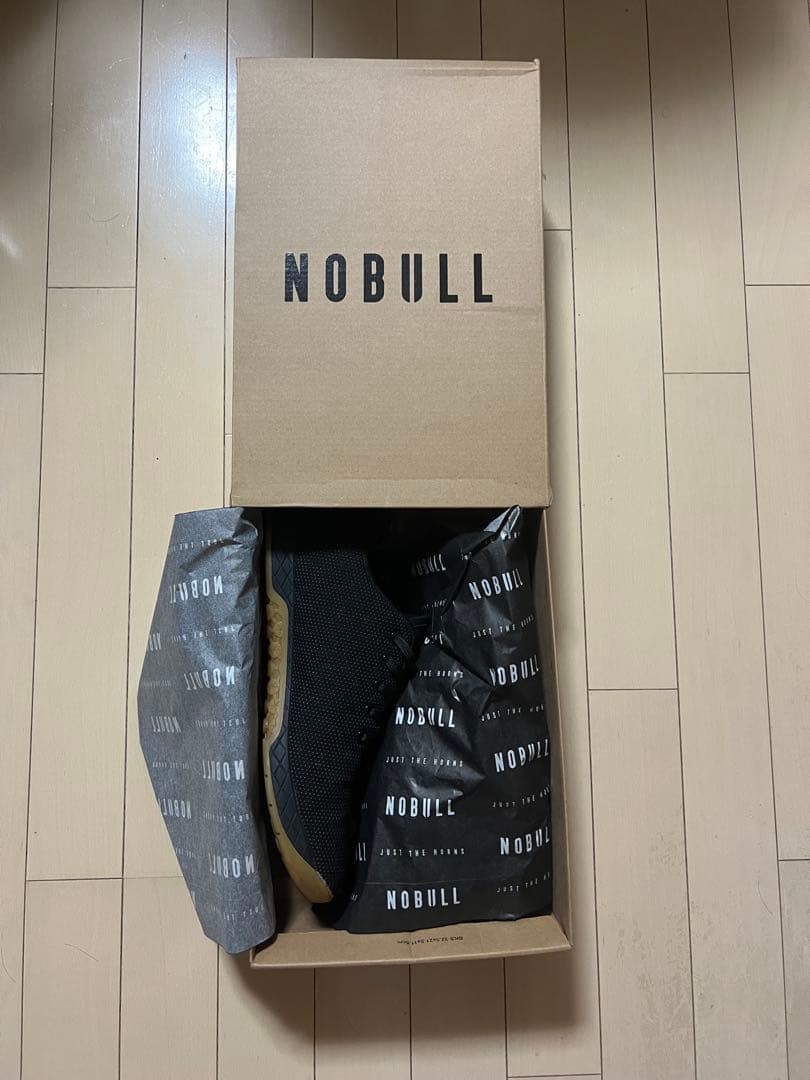 箱付き　NOBULL トレーニングシューズ 29cmブラック　+ ソックス