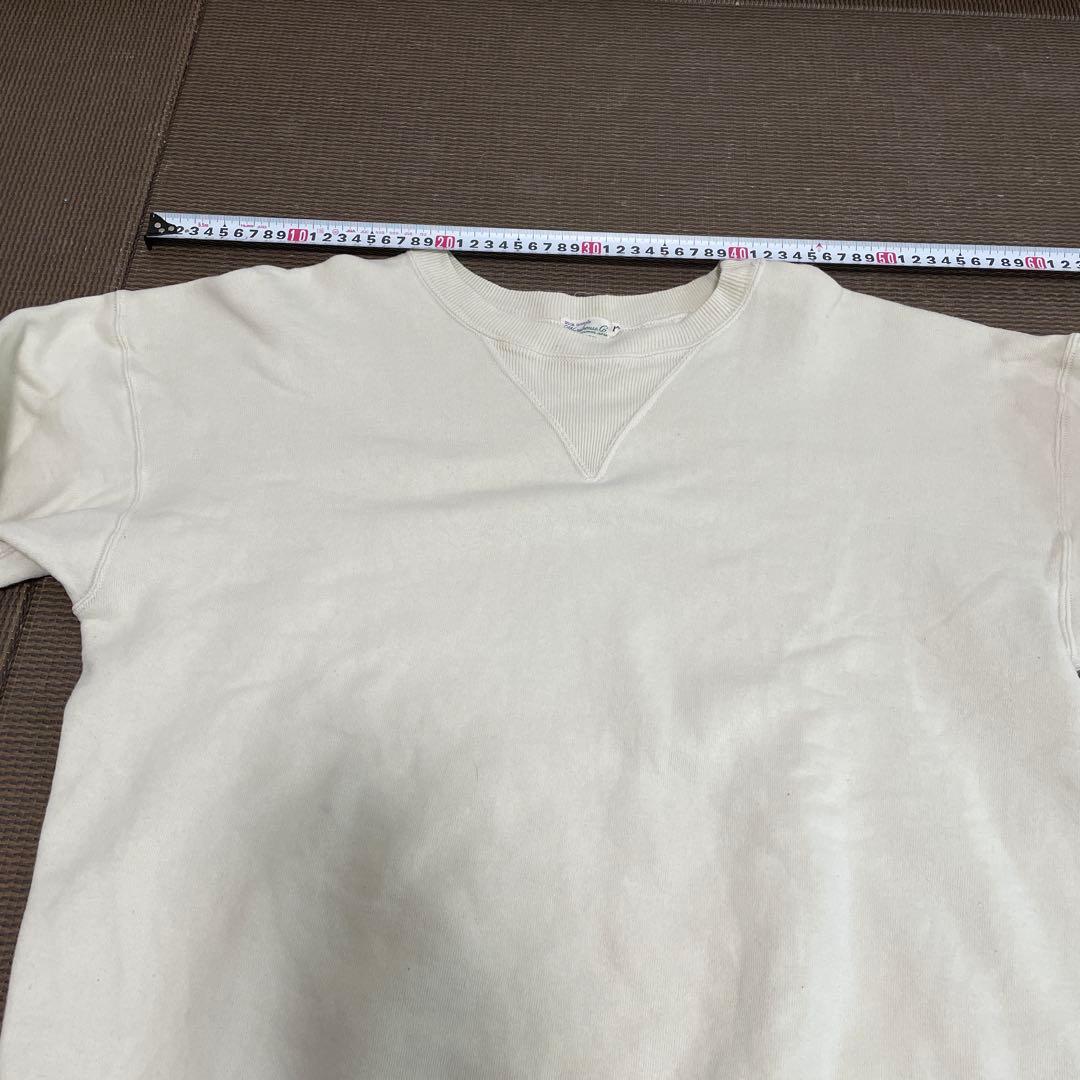 ウエアハウス　DUCK DIGGER 両Ｖスウェット クリーム色 42