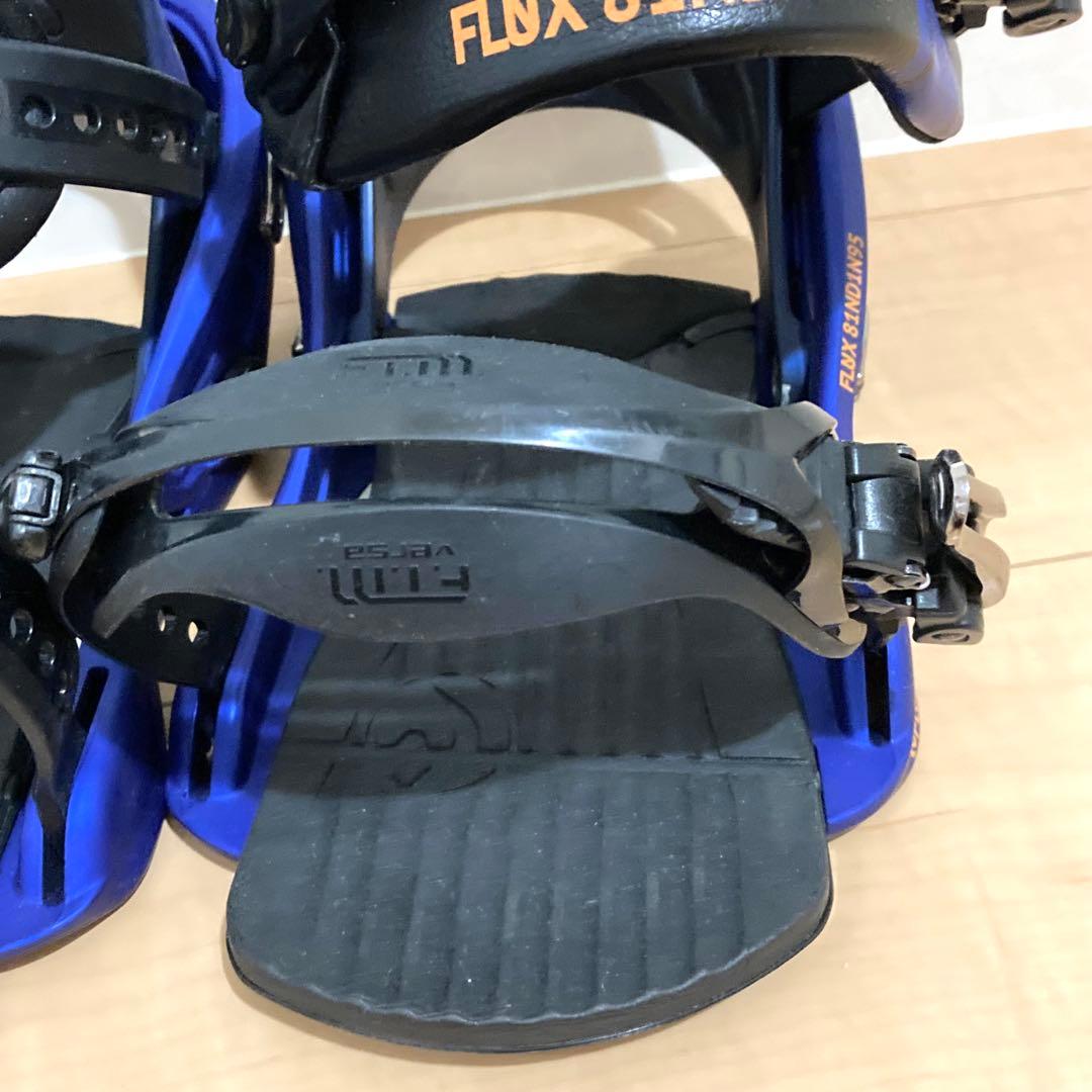 人気✨FLUX 81ND1N95 TT スノーボード バインディング ブルー M