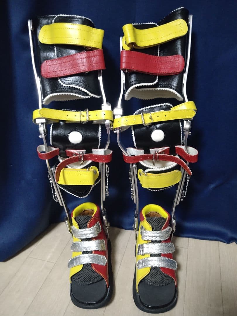 長下肢装具　子供　脚部補助具 リハビリ用 多機能