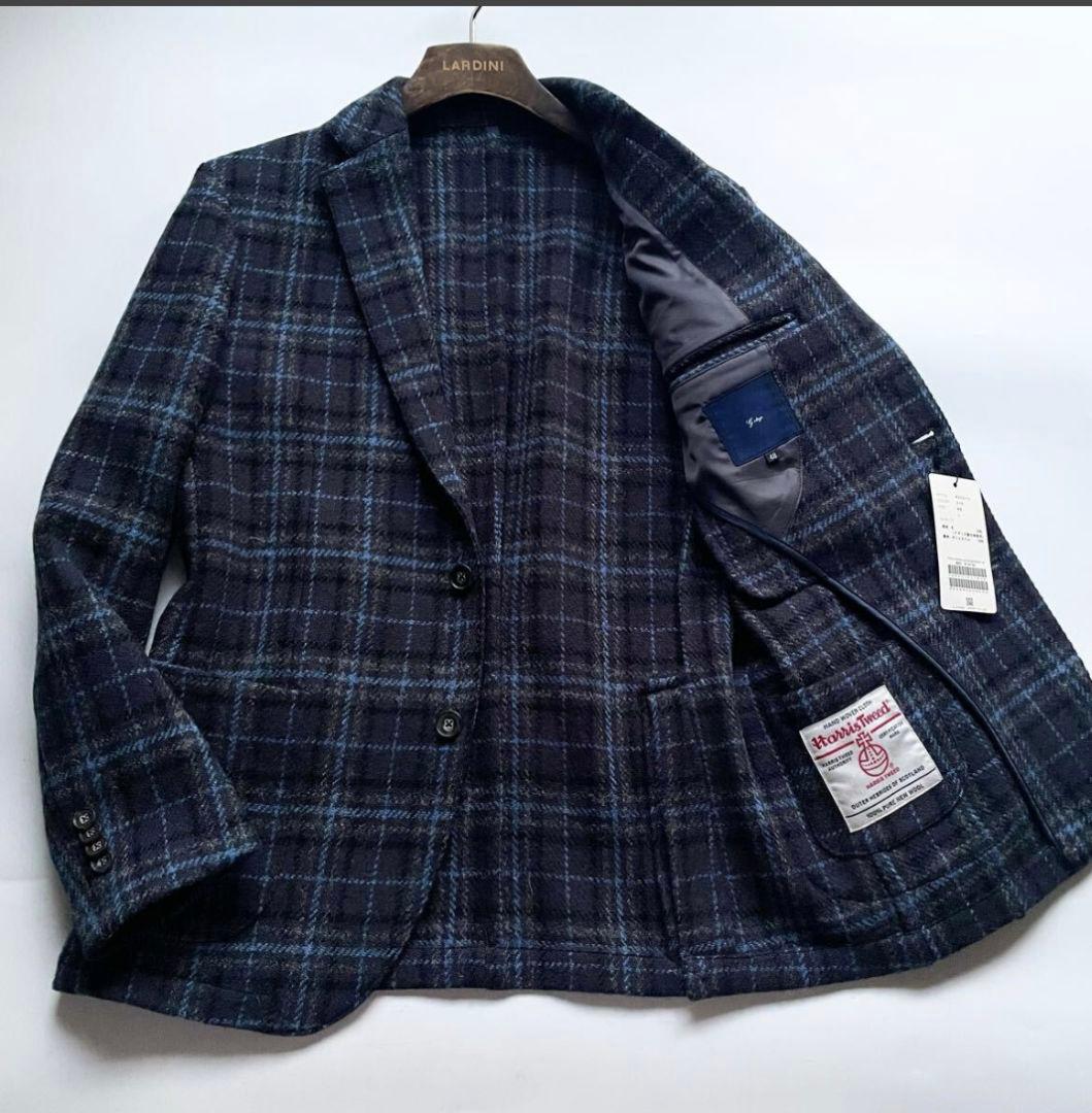 未使用品 G-stage × ハリスツイード ジャケット 48(L)