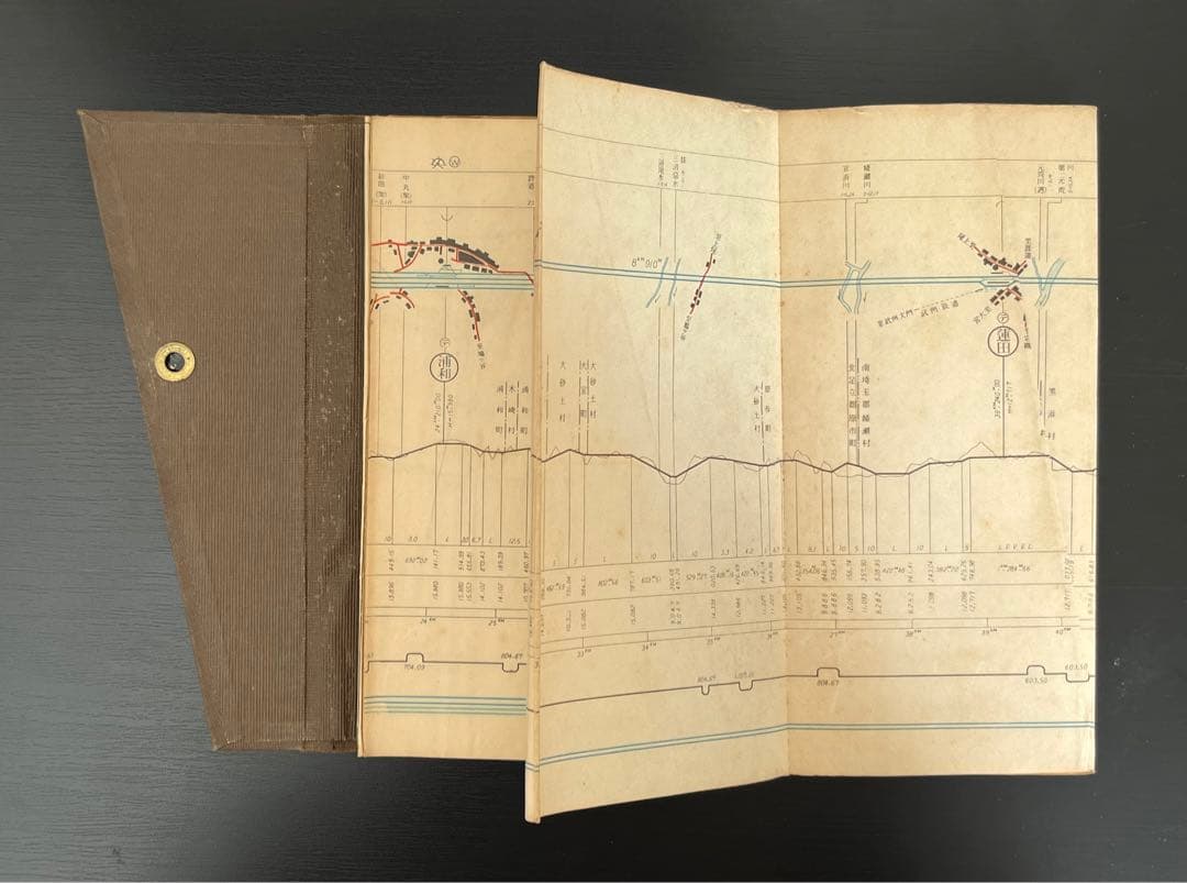 東京鉄道局　管内線路一覧略図　昭和10年　東京鉄道管理局　線路略図　路線図　地図