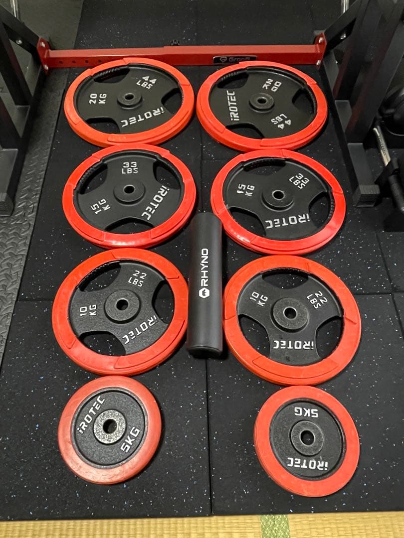 グロング バーベルスタンド　トレーニングセット